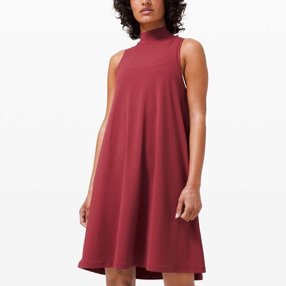 Lululemon All Aligned A Line Dress Size 4 - Picture 1 of 6